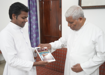 E- മാഗസിൻ ‘മഴവില്ല്’ പുറത്തിറക്കി അനുഗ്രഹ ഭവൻ