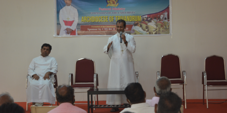 നാം ഓരോരുത്തരും സഭയുടെ ദൗത്യ വാഹകരാണ്: ഉപദേശിമാരുടെ സംഗമത്തിൽ ബിഷപ്പ് ക്രിസ്തുദാസ്