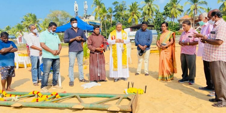 മെത്രാഭിഷേകം : പന്തൽ കാൽനാട്ടുകർമ്മം നടന്നു