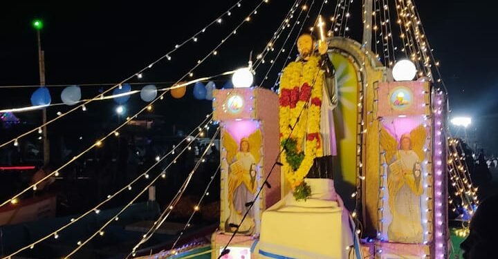 ഫ്രാൻസിസ് സേവ്യറിൻ്റെ വിശുദ്ധ പ്രഖ്യാപനം ആഘോഷിച്ച് പള്ളം ഇടവക