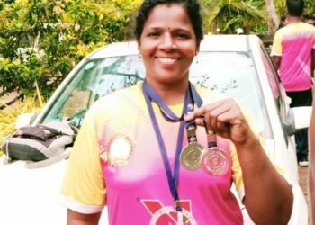 ഡ്രാഗൺ ബോട്ട് റേസിൽ തിളങ്ങി ലത ജോൺസൺ