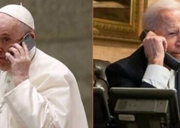 ലോകസമാധാനം ലക്ഷ്യം, അമേരിക്കൻ പ്രസിഡന്റുമായി ഫോണിൽ ചർച്ചനടത്തി ഫ്രാൻസിസ് പാപ്പ