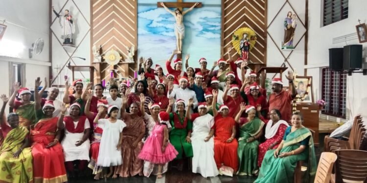 സാന്താസ് നൈറ്റ്: ഇതര മതസ്ഥരെ ഉൾപ്പെടുത്തിയുള്ള ക്രിസ്തുമസ് ആഘോഷം നടത്തി കുന്നുംപുറം ഇടവക