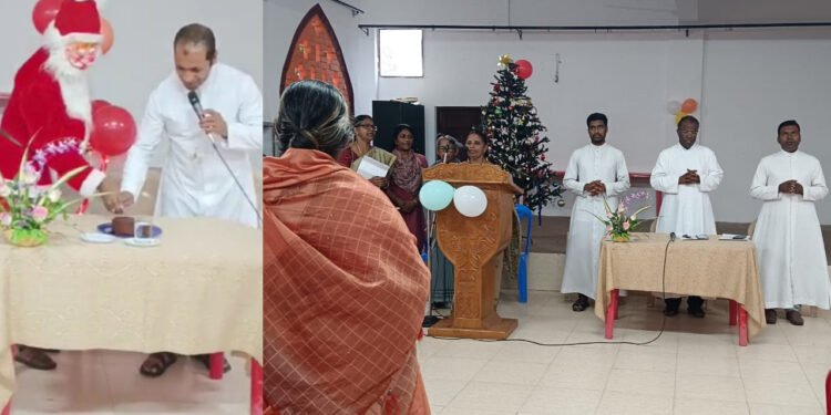 കഴക്കൂട്ടം ഫെറോനയിൽ നവോമി സംഗമവും ക്രിസ്തുമസ് ആഘോഷവും നടത്തി കുടുംബ ശുശ്രൂഷ.