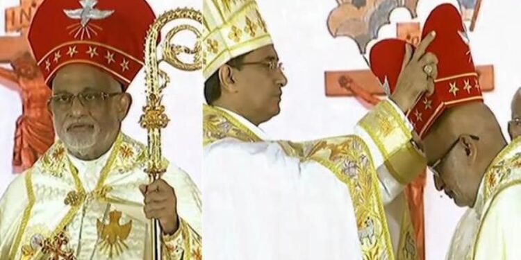 മാര്‍ റാഫേല്‍ തട്ടില്‍ പിതാവ് സീറോ മലബാര്‍ സഭയുടെ മേജര്‍ ആര്‍ച്ച് ബിഷപ്പായി അഭിഷിക്തനായി