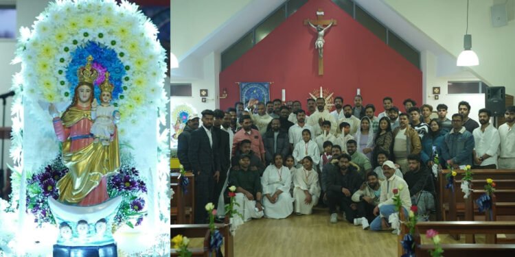 ലണ്ടനിലെ വിഴിഞ്ഞം ഇടവകാംഗങ്ങളുടെ തിരുനാളാഘോഷം: ക്യാൻസർ രോഗികൾക്ക് ഒരുലക്ഷത്തിലധികം രൂപയുടെ സഹായം