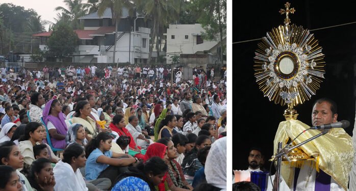 വലിയതുറ ഫൊറോനയിൽ പരിഹാര കുരിശിന്റെ വഴി നടന്നു