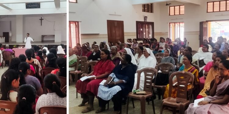 ദിവ്യബലിയിൽ ഭക്തിപൂർവം പങ്കെടുക്കാൻ സഹായിക്കുന്ന ക്ലാസ് ഒരുക്കി പുല്ലുവിള ഫൊറോന മതബോധന സമിതി