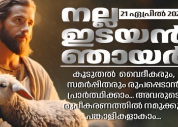ഏപ്രിൽ 21 നല്ല ഇടയൻ ഞായർ: അതിരൂപതയിൽ ദൈവവിളി പ്രോത്സാഹിപ്പിക്കുന്ന പ്രവർത്തനങ്ങൾക്ക് തുടക്കംകുറിക്കും