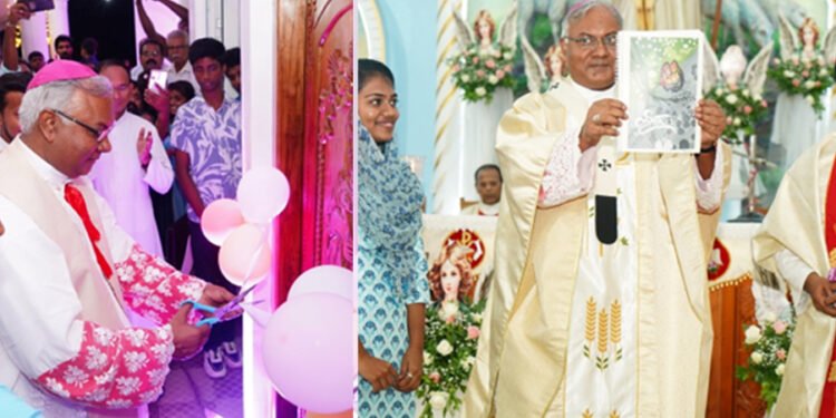 തൃക്കണ്ണാപുരം ഇടവകയിൽ വൈദികമന്ദിരത്തിന്റെ ആശീർവാദവും ‘ഇതൾ’ കൈയ്യെഴുത്തു പ്രതിയുടെ പ്രകാശനവും നടന്നു