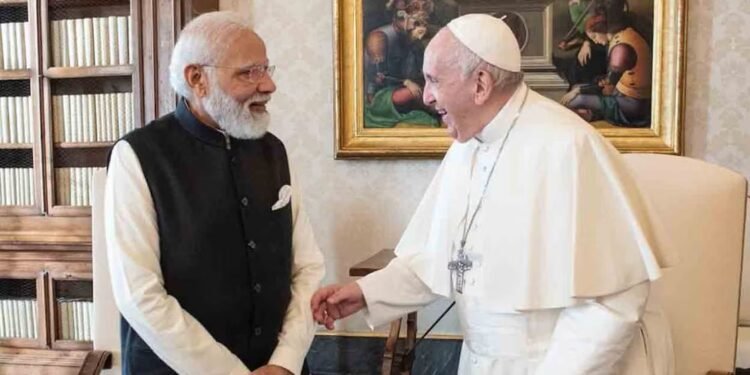 ജി7 ഉച്ചകോടിയിൽ പങ്കെടുക്കുന്ന പ്രഥമ പാപ്പയായി ഫ്രാൻസിസ് പാപ്പ; മോദിയുമായി കൂടിക്കാഴ്ച നടത്തും