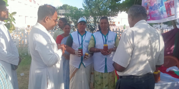 സ്വയം സഹായ സംഘങ്ങളുടെ നേതൃത്വത്തിൽ വിപണന മേള നടത്തി സാമൂഹ്യ ശുശ്രൂഷ തൂത്തൂർ ഫൊറോന