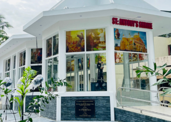 കണ്ണാന്തുറ ഇടവകയിൽ വിശുദ്ധ അന്തോനീസിന്റെ കുരിശടി ആശീർവദിച്ചു