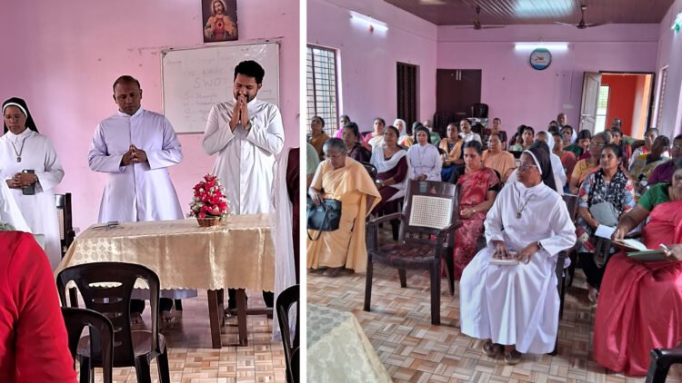 ബിസിസി സമിതി യോഗത്തിൽ റിസ്സോഴ്സ് ടീം അംഗങ്ങൾക്കുള്ള പരിശീലനം നടത്തി അഞ്ചുതെങ്ങ് ഫൊറോന