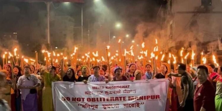 വീണ്ടും സംഘർഷഭരിതമായി മണിപ്പൂർ; അസം റൈഫിൾസിനെ പിൻവലിച്ചാൽ വംശഹത്യ നടക്കുമെന്ന് കുക്കി വിഭാഗം