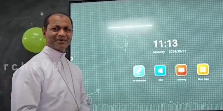 ഡിജിറ്റൽ ക്ലാസുകൾ നവീകരിച്ച് സെന്റ് ജോസഫ് ഹയർസെക്കൻഡറി സ്കൂൾ