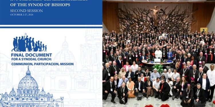 കൂട്ടായ്മ, പങ്കാളിത്തം, പ്രേഷിത പ്രവർത്തനം: പതിനാറാമത് മെത്രാൻ സിനഡിന്റെ സമാപനരേഖ പ്രസിദ്ധീകരിച്ചു