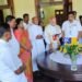 കെഎൽസിഎ സമ്പൂർണ്ണ നേതൃ സമ്മേളനത്തിന് തിരുവനന്തപുരത്ത് ഉയർത്തുന്ന പതാക ഗോവ അർച്ച്ബിഷപ്പ് ആശീർവദിച്ചു