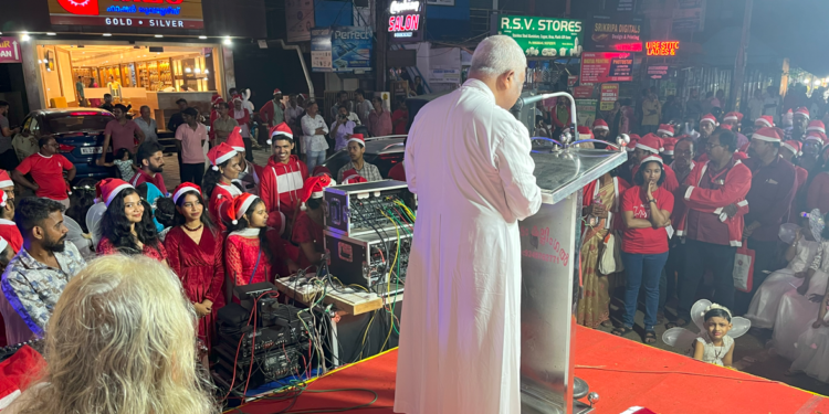 സ്നേഹത്തിന്റെ സന്ദേശം വിളിച്ചോതി ക്രിസ്മസിനെ വരവേറ്റ് കഴക്കൂട്ടത്ത് ‘ക്രിസ്മസ് ഫിയസ്റ്റ 2024’