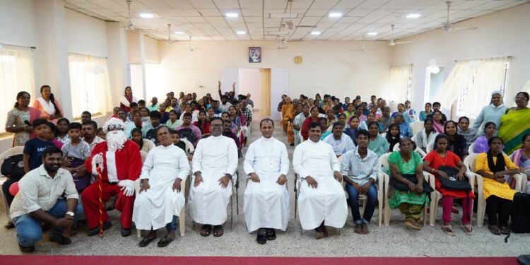 കുടുംബ പ്രേഷിത ശൂശ്രൂഷ കേൾവി സംസാര പരിമിതരുടെ ക്രിസ്തുമസ് സംഗമം നടത്തി