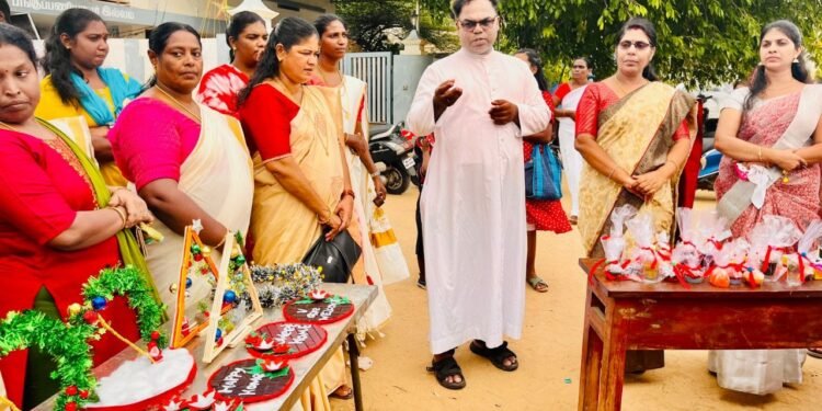 സാമൂഹ്യ ശുശ്രൂഷ തൂത്തൂർ ഫെറോന ക്രിസ്തുമസ് വിപണന മേള നടത്തി