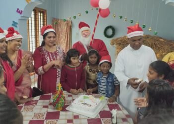 കാത്തലിക് ടീച്ചേഴ്സ് ഗിൾഡ് കരുണാ നിവാസിൽ ക്രിസ്തുമസ് ആഘോഷിച്ചു.