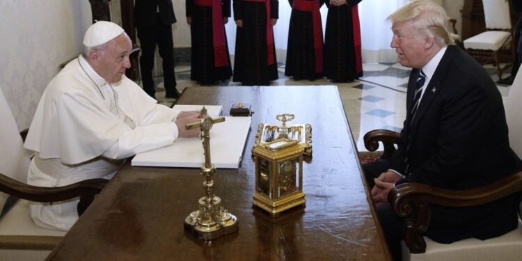 അമേരിക്കൻ പ്രസിഡന്റ് ഡൊണാൾഡ് ട്രംപിന് ആശംസകൾ നേർന്നു ഫ്രാൻസിസ് പാപ്പാ