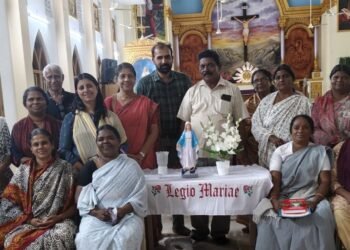വികാസ് നഗർ ഇടവകയിൽ ലീജിയൻ ഓഫ് മേരി പ്രസീഡിയം രൂപീകരിച്ചു