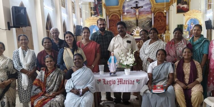വികാസ് നഗർ ഇടവകയിൽ ലീജിയൻ ഓഫ് മേരി പ്രസീഡിയം രൂപീകരിച്ചു