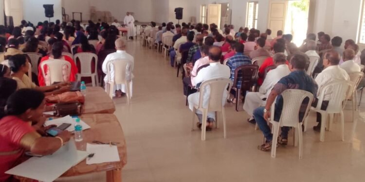 വലിയതുറ ഫൊറോനയിലെ ബി.സി.സി., ശുശ്രൂഷ സമിതി നവനേതൃത്വത്തിന്‌ പരിശീലനം നടന്നു