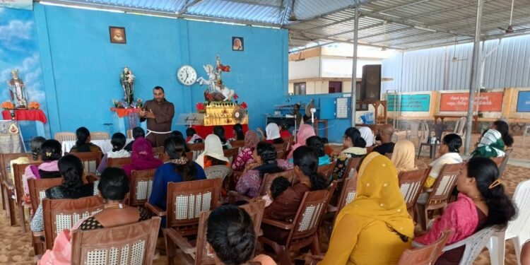 പുല്ലുവിള ഫൊറോനയിൽ കുടുംബപ്രേഷിത ശുശ്രൂഷ എലീശ്വാ ധ്യാനം ഒരുക്കി