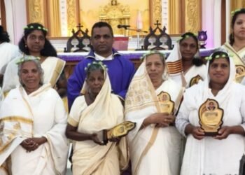 വട്ടിയൂർക്കാവ് ഫൊറോനയിലെ കുലശേഖരം സെൻറ് ആന്റണിസ് ദേവാലയത്തിൽ വനിതാദിനാചരണത്തോടനുബന്ധിച്ച് വനിതകളെ ആദരിച്ചു