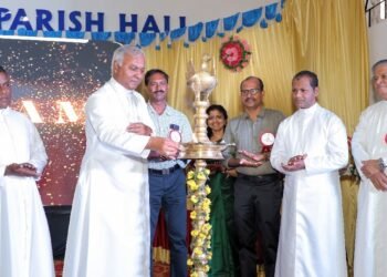 അതിരൂപത കാത്തലിക് ടീച്ചേഴ്സ് ഗിൽഡിന്റെ വാർഷിക യോഗത്തിൽ വിരമിക്കുന്ന അധ്യാപകരെ ആദരിച്ചു