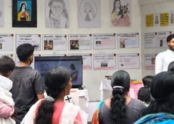 വിശുദ്ധ കൊച്ചുത്രേസ്യയുടെ ജീവിതം വരച്ചുകാട്ടി നെല്ലിയോട് ഇടവക