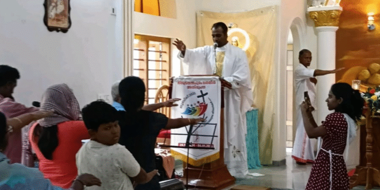 ലഹരി വിരുദ്ധ ദിനാചരണം സെയിന്റ് ജോസഫ് ചർച്ച് കാരാളിയിൽ നടന്നു