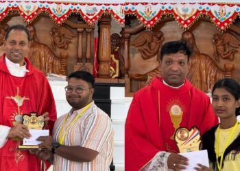 വിദ്യാഭ്യാസ കായിക മേഖലകളിൽ നേട്ടം കൈവരിച്ചവരെ ആദരിച്ച് വേളി ഇടവക