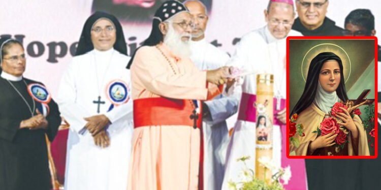 വിശുദ്ധ കൊച്ചുത്രേസ്യയുടെ വിശുദ്ധ പദവി പ്രഖ്യാപനത്തിന്റെ ശതാബ്ദി ആഘോഷങ്ങൾക്കു തുടക്കം