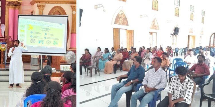 കാക്കമൂല, വവ്വാമൂല ഇടവകകൾ സംയുക്തമായി ബിസിസി നേതൃത്വ പരിശീലന ക്ലാസ് സംഘടിപ്പിച്ചു