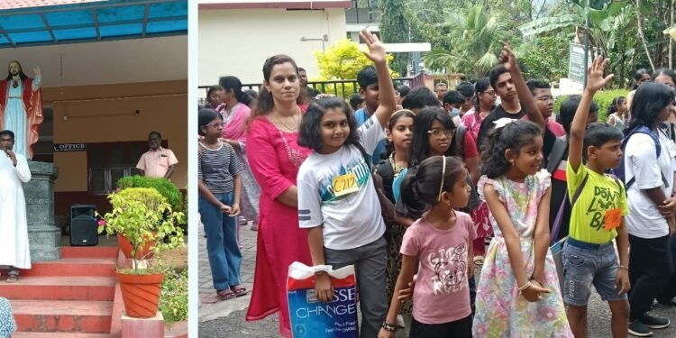 വിശുദ്ധ കൊച്ചുത്രേസ്യയുടെ വിശുദ്ധ പദവി ശതാബ്ദി ആഘോഷത്തോടനുബന്ധിച്ച് പേട്ട ഫൊറോനയിൽ വിദ്യാഭ്യാസ ശുശ്രൂഷ കലാരചനാ മത്സരങ്ങൾ സംഘടിപ്പിച്ചു