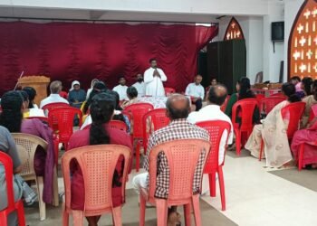 ജൂബിലി വർഷാചരണത്തോടനുബന്ധിച്ച് അതിരൂപത കുടുംബ ശുശ്രൂഷ സമിതി കഴക്കൂട്ടം ഫൊറോന സന്ദർശിച്ച് പരിശീലനം നൽകി