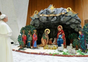 പുൽക്കൂട് നിശബ്ദതയുടെയും പ്രാർത്ഥനയുടെയും ആവശ്യകത ഓർമ്മിപ്പിക്കുന്നു: ലെയോ പാപ്പ