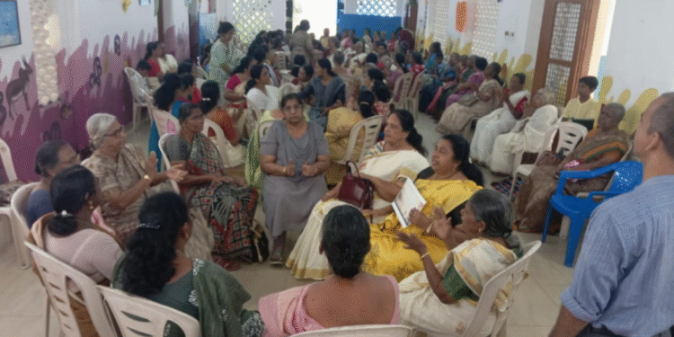 പേട്ട ഫൊറോന കുടുംബ ശുശ്രൂഷ സമിതി നവോമി സംഗമം നടത്തി