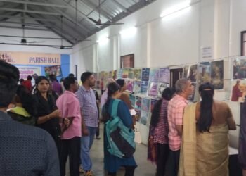 വട്ടിയൂർക്കാവ് ലിറ്റിൽ ഫ്ലവർ ദേവാലയത്തിൽ ബൈബിൾ എക്സിബിഷൻ സംഘടിപ്പിച്ചു