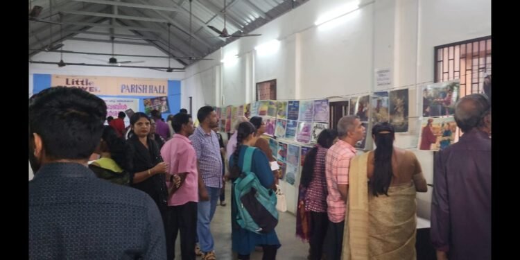 വട്ടിയൂർക്കാവ് ലിറ്റിൽ ഫ്ലവർ ദേവാലയത്തിൽ ബൈബിൾ എക്സിബിഷൻ സംഘടിപ്പിച്ചു