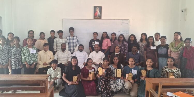 തൂത്തൂർ ഫൊറോന വിദ്യാഭ്യാസ ശുശ്രൂഷസമിതി ഇംഗ്ലീഷ് ഭാഷയിൽ വിവിധ മത്സരങ്ങൾ നടത്തി