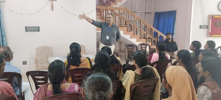 തൂത്തൂർ ഫെറോന വിദ്യാഭ്യാസശുശ്രൂഷ സമിതി ഉന്നത വിദ്യാഭ്യാസ അവബോധന ക്ലാസ് നടത്തി