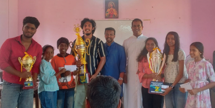 അഞ്ചുതെങ്ങ് ഫെറോന വിദ്യാഭ്യാസ ശുശ്രൂഷ പൊതുവിജ്ഞാന ക്വിസ് മത്സരം നടത്തി