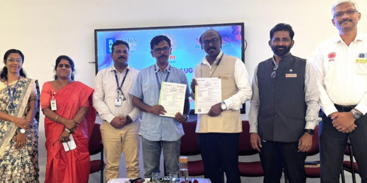 നാഷണൽ ഇൻസ്റ്റിറ്റ്യുട്ട് ഓഫ് പേഴ്സണൽ മാനേജ്മെന്റുമായി മരിയൻ ബിസിനസ് സ്കൂൾ ധാരണാപത്രം ഒപ്പിട്ടു