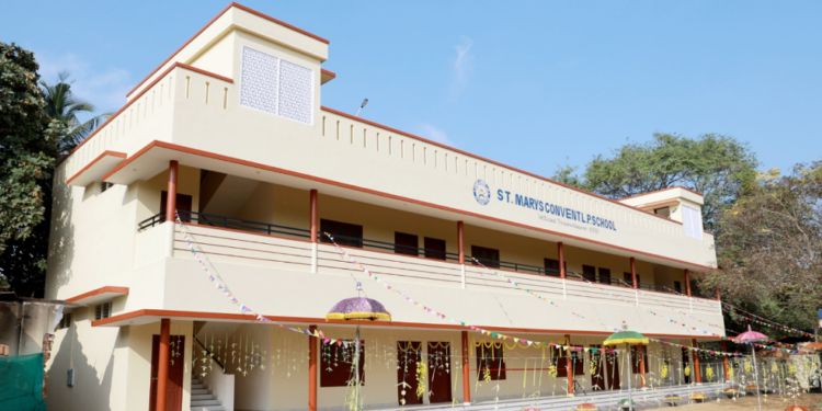 വെട്ടുകാട് സെന്റ് മേരീസ് എൽ പി സ്കൂളിൽ പുതിയ മന്ദിരം ഉദ്ഘാടനം ചെയ്തു