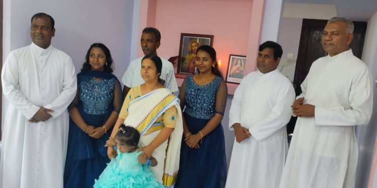 വട്ടിയൂർക്കാവ് ഇടവകയിൽ ജൂബിലി ഭവനം ആശീർവ്വദിച്ചു